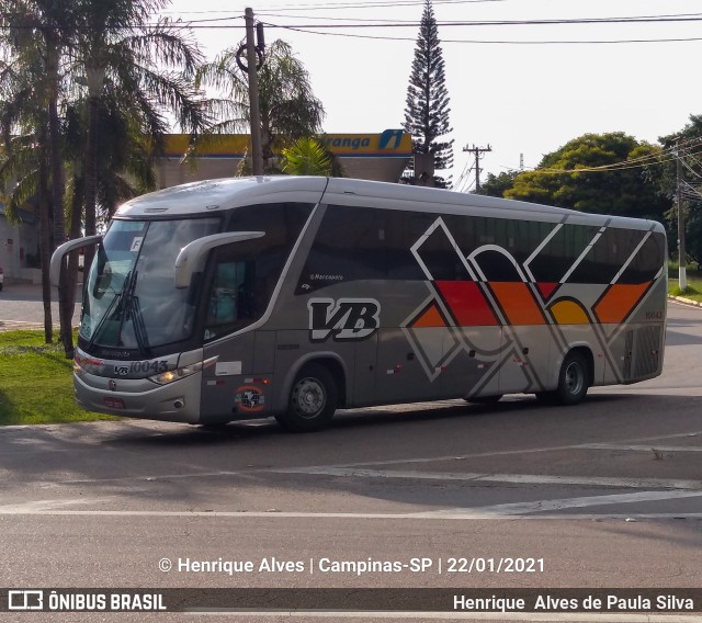 VB Transportes e Turismo 10043 na cidade de Campinas, São Paulo, Brasil, por Henrique Alves de Paula Silva. Número da foto: #8590285.