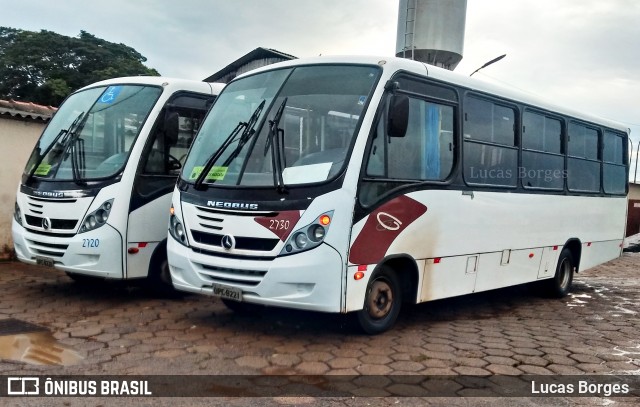 Vera Cruz Transporte e Turismo 2730 na cidade de Araxá, Minas Gerais, Brasil, por Lucas Borges . Número da foto: #8587760.