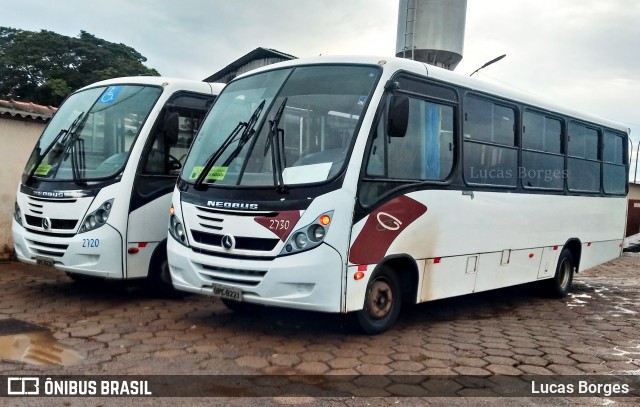 Vera Cruz Transporte e Turismo 2730 na cidade de Araxá, Minas Gerais, Brasil, por Lucas Borges . ID da foto: 8587760.