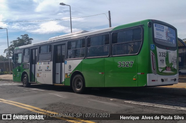 VB Transportes e Turismo 3327 na cidade de Campinas, São Paulo, Brasil, por Henrique Alves de Paula Silva. ID da foto: 8590267.