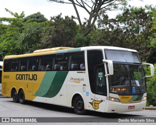 Empresa Gontijo de Transportes 12900 na cidade de São Paulo, São Paulo, Brasil, por Danilo Marcelo Silva. Número da foto: #8589658.