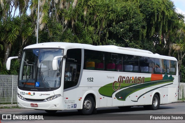 Graciosa Transporte e Turismo Ltda-ME 152 na cidade de Curitiba, Paraná, Brasil, por Francisco Ivano. Número da foto: #8590469.