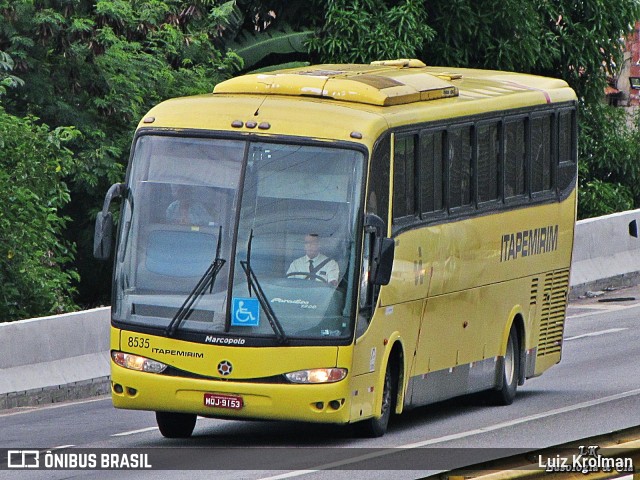 Viação Itapemirim 8535 na cidade de Aparecida, São Paulo, Brasil, por Luiz Krolman. Número da foto: #8589852.