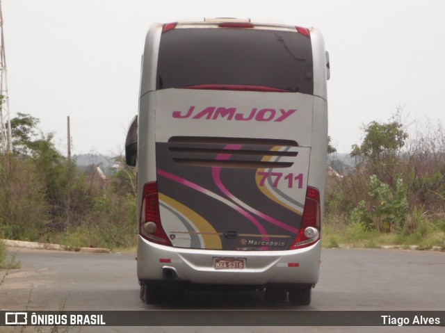 Viação Jam Joy 7711 na cidade de Teresina, Piauí, Brasil, por Tiago Alves. Número da foto: #8587646.