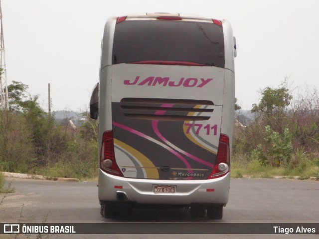 Viação Jam Joy 7711 na cidade de Teresina, Piauí, Brasil, por Tiago Alves. ID da foto: 8587646.