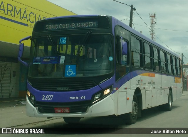 Mobibrasil São Lourenço >>> Mobi-PE 2.927 na cidade de Recife, Pernambuco, Brasil, por José Ailton Neto. Número da foto: #8587563.