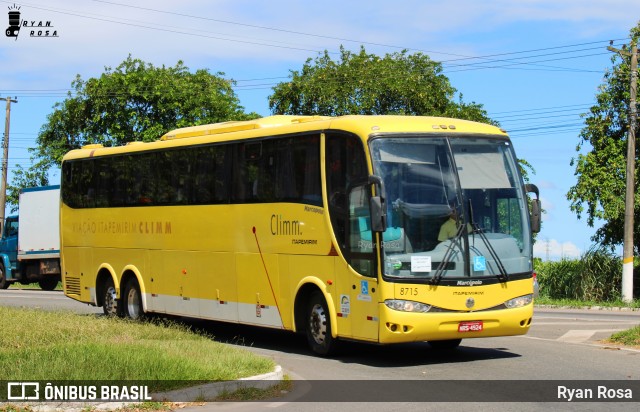 Viação Itapemirim 8715 na cidade de Campos dos Goytacazes, Rio de Janeiro, Brasil, por Ryan Rosa. ID da foto: 8590435.