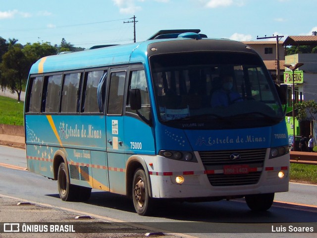 Estrela de Minas Viagens e Turismo 75000 na cidade de Congonhas, Minas Gerais, Brasil, por Luis Soares. Número da foto: #8587758.