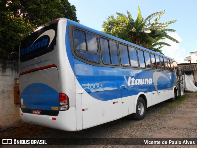 Viação Itaúna 1660 na cidade de Itaúna, Minas Gerais, Brasil, por Vicente de Paulo Alves. Número da foto: #8586858.