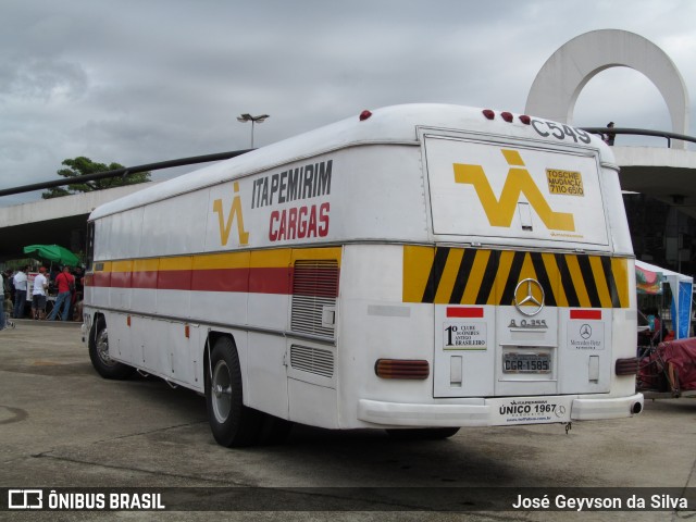 Viação Itapemirim C549 na cidade de São Paulo, São Paulo, Brasil, por José Geyvson da Silva. ID da foto: 8589854.