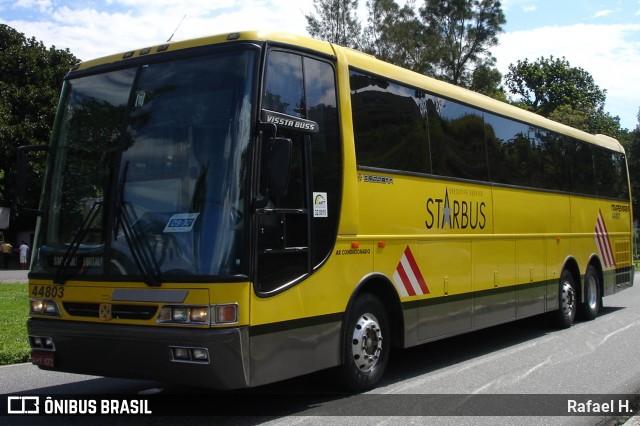 Viação Itapemirim 44803 na cidade de Barra do Piraí, Rio de Janeiro, Brasil, por Rafael H.. Número da foto: #8590118.