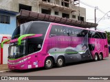 Viação Garcia 8725 na cidade de Cascavel, Paraná, Brasil, por Guilherme Rogge. Número da foto: #:id.