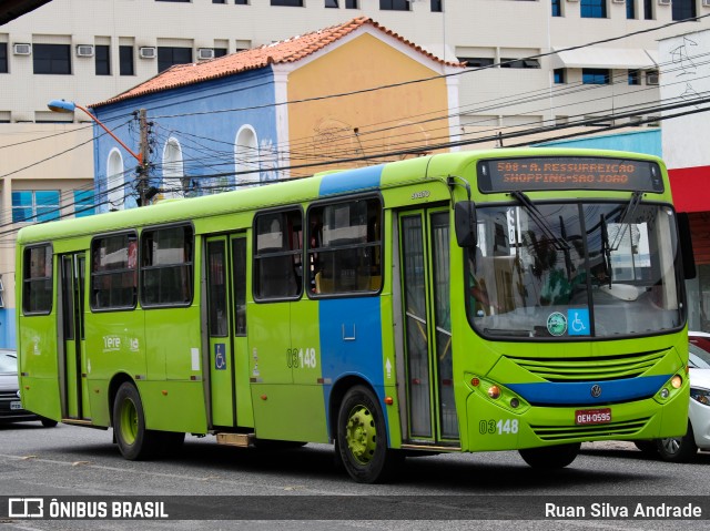 Transportes Therezina 03148 na cidade de Teresina, Piauí, Brasil, por Ruan Silva Andrade. Número da foto: #8591535.