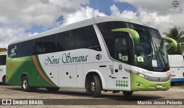 Nova Serrana Transportes e Turismo 1523 na cidade de Camaçari, Bahia, Brasil, por Marcio Jesus Peixoto. ID da foto: 8590954.