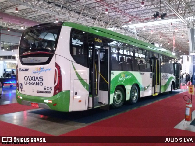 Visate - Viação Santa Tereza 605 na cidade de Porto Alegre, Rio Grande do Sul, Brasil, por JULIO SILVA. Número da foto: #8593319.