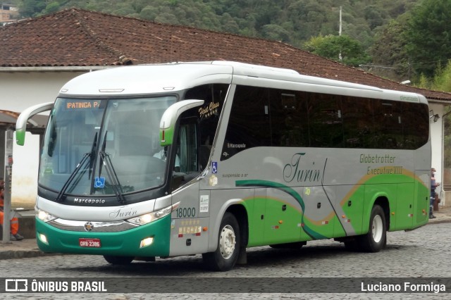 Turin Transportes 18000 na cidade de Ouro Preto, Minas Gerais, Brasil, por Luciano Formiga. Número da foto: #8592832.
