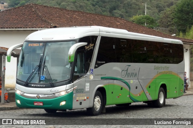 Turin Transportes 18000 na cidade de Ouro Preto, Minas Gerais, Brasil, por Luciano Formiga. ID da foto: 8592832.