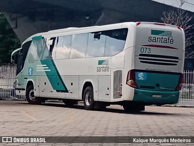 Santa Fé Transportes 073 na cidade de Belo Horizonte, Minas Gerais, Brasil, por Kaique Marquês Medeiros . Número da foto: #8591974.