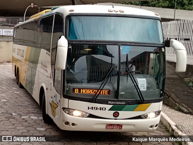 Empresa Gontijo de Transportes 14940 na cidade de Belo Horizonte, Minas Gerais, Brasil, por Kaique Marquês Medeiros . Número da foto: #8592029.