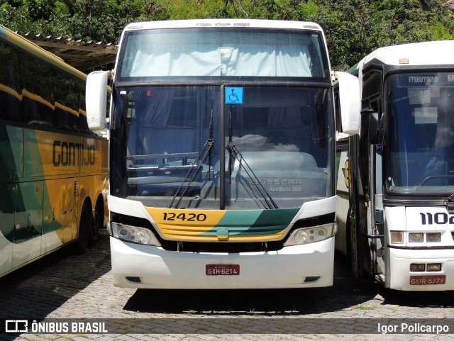 Empresa Gontijo de Transportes 12420 na cidade de Belo Horizonte, Minas Gerais, Brasil, por Igor Policarpo. ID da foto: 8592162.