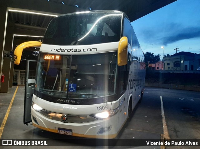 RodeRotas - Rotas de Viação do Triângulo 1805 na cidade de Ribeirão Preto, São Paulo, Brasil, por Vicente de Paulo Alves. Número da foto: #8591047.