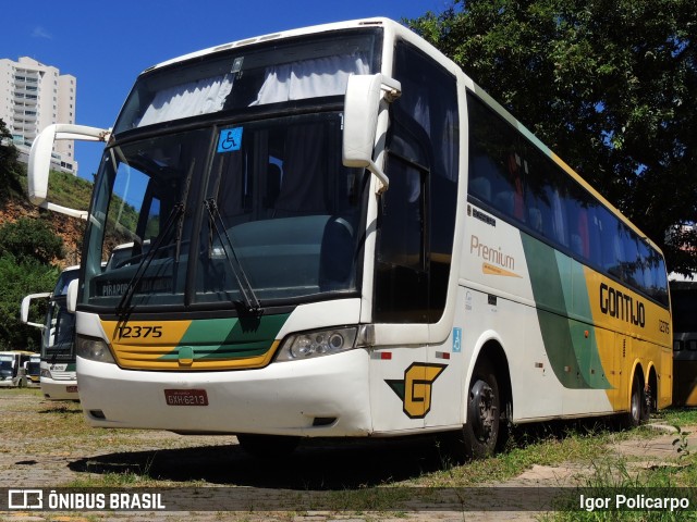 Empresa Gontijo de Transportes 12375 na cidade de Belo Horizonte, Minas Gerais, Brasil, por Igor Policarpo. ID da foto: 8593291.