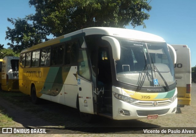 Empresa Gontijo de Transportes 3195 na cidade de Belo Horizonte, Minas Gerais, Brasil, por Vicente de Paulo Alves. ID da foto: 8590953.