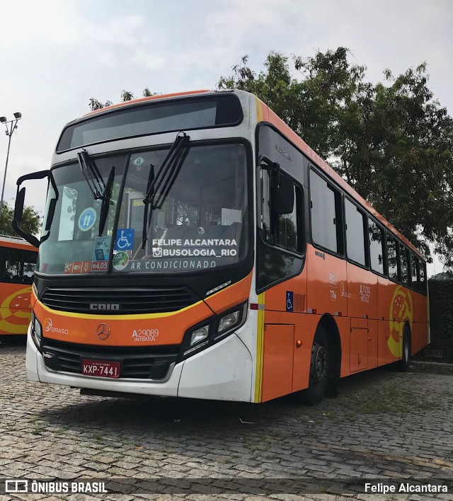 Empresa de Transportes Braso Lisboa A29089 na cidade de Rio de Janeiro, Rio de Janeiro, Brasil, por Felipe Alcantara. ID da foto: 8592258.