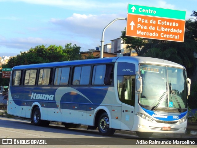 Viação Itaúna 1780 na cidade de Belo Horizonte, Minas Gerais, Brasil, por Adão Raimundo Marcelino. Número da foto: #8596388.