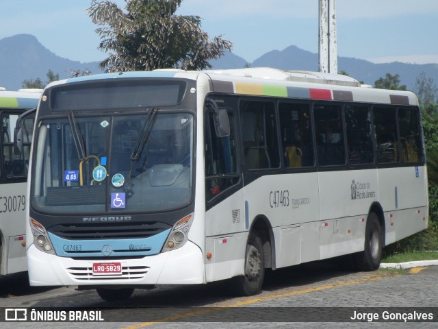 Viação Redentor C47463 na cidade de Rio de Janeiro, Rio de Janeiro, Brasil, por Jorge Gonçalves. ID da foto: 8595573.