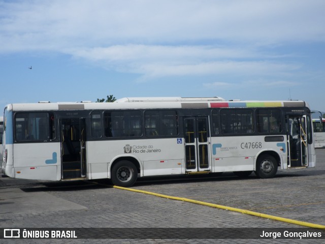 Viação Redentor C47668 na cidade de Rio de Janeiro, Rio de Janeiro, Brasil, por Jorge Gonçalves. ID da foto: 8595562.