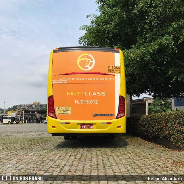 Empresa de Transportes Braso Lisboa RJ 215.012 na cidade de Rio de Janeiro, Rio de Janeiro, Brasil, por Felipe Alcantara. ID da foto: 8596007.