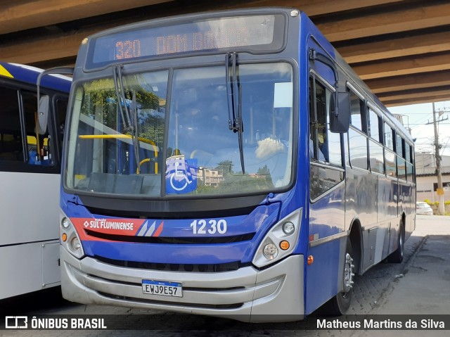 Viação Sul Fluminense 1230 na cidade de Volta Redonda, Rio de Janeiro, Brasil, por Matheus Martins da Silva. Número da foto: #8595220.