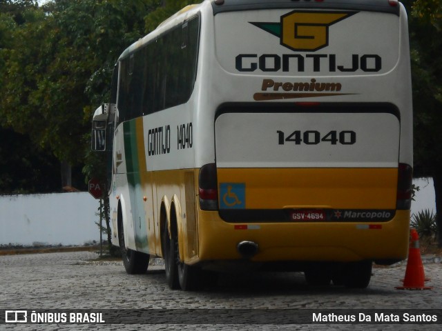 Empresa Gontijo de Transportes 14040 na cidade de Fortaleza, Ceará, Brasil, por Matheus Da Mata Santos. Número da foto: #8595888.
