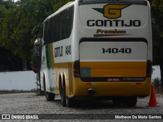 Empresa Gontijo de Transportes 14040 na cidade de Fortaleza, Ceará, Brasil, por Matheus Da Mata Santos. ID da foto: 8595888.