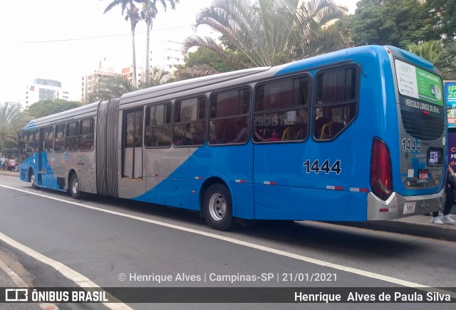 VB Transportes e Turismo 1444 na cidade de Campinas, São Paulo, Brasil, por Henrique Alves de Paula Silva. Número da foto: #8596083.