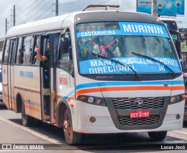 MF Transportes MF-014 na cidade de Ananindeua, Pará, Brasil, por Lucas Jacó. ID da foto: 8595776.