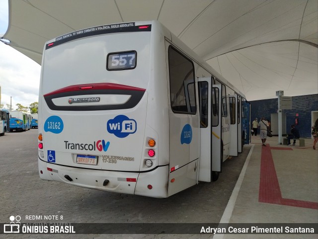 Vereda Transporte Ltda. 13162 na cidade de Vila Velha, Espírito Santo, Brasil, por Adryan Cesar Pimentel Santana. ID da foto: 8595971.