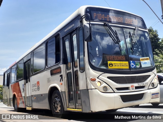 Viação Cidade do Aço RJ 174.172 na cidade de Volta Redonda, Rio de Janeiro, Brasil, por Matheus Martins da Silva. Número da foto: #8595125.