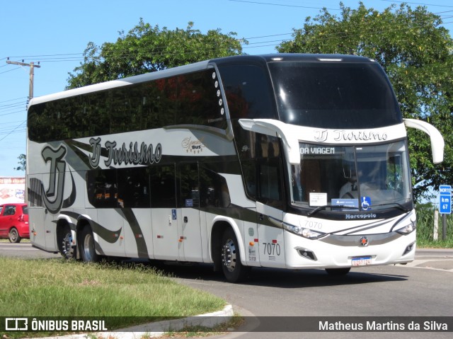 TJ Turismo 7070 na cidade de Campos dos Goytacazes, Rio de Janeiro, Brasil, por Matheus Martins da Silva. ID da foto: 8595088.