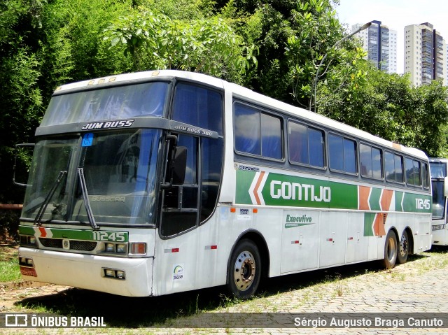 Empresa Gontijo de Transportes 11245 na cidade de Belo Horizonte, Minas Gerais, Brasil, por Sérgio Augusto Braga Canuto. ID da foto: 8596038.