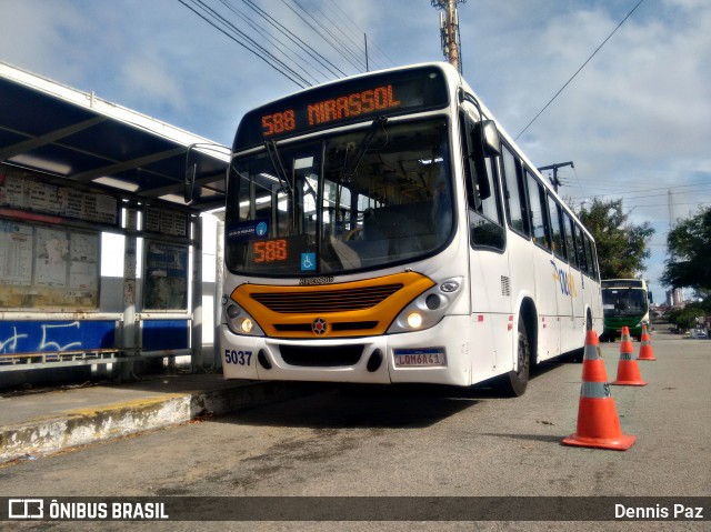 Via Sul TransFlor 5037 na cidade de Natal, Rio Grande do Norte, Brasil, por Dennis Paz. ID da foto: 8595726.