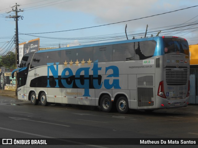 Neqta Transportes 040 na cidade de Fortaleza, Ceará, Brasil, por Matheus Da Mata Santos. ID da foto: 8595254.