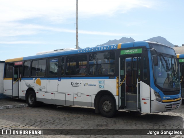 Viação Redentor C47638 na cidade de Rio de Janeiro, Rio de Janeiro, Brasil, por Jorge Gonçalves. Número da foto: #8595538.
