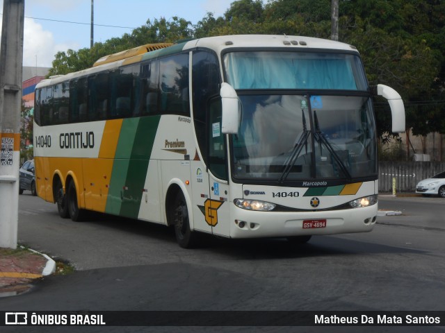 Empresa Gontijo de Transportes 14040 na cidade de Fortaleza, Ceará, Brasil, por Matheus Da Mata Santos. ID da foto: 8595818.