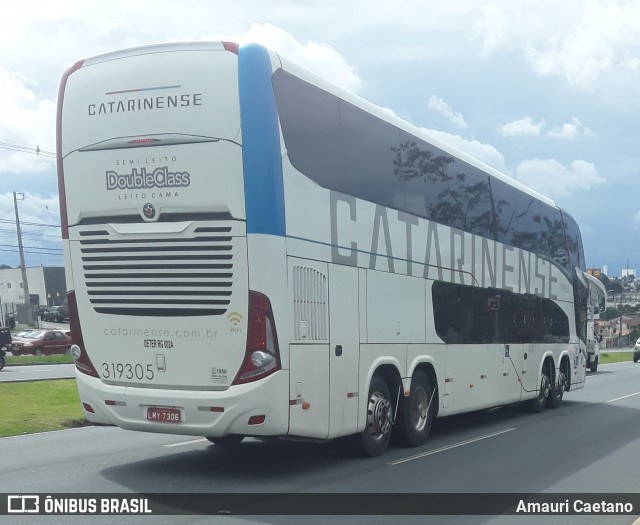 Auto Viação Catarinense 319305 na cidade de Curitiba, Paraná, Brasil, por Amauri Caetano. ID da foto: 8594182.