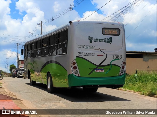 Turin Transportes 1365 na cidade de Congonhas, Minas Gerais, Brasil, por Gleydson Willian Silva Paula. Número da foto: #8597912.
