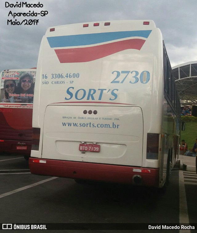 Sort´s Turismo 2730 na cidade de Aparecida, São Paulo, Brasil, por David Macedo Rocha. Número da foto: #8596656.
