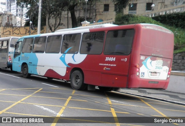 Viação Grande Vitória 31404 na cidade de Vitória, Espírito Santo, Brasil, por Sergio Corrêa. ID da foto: 8596709.