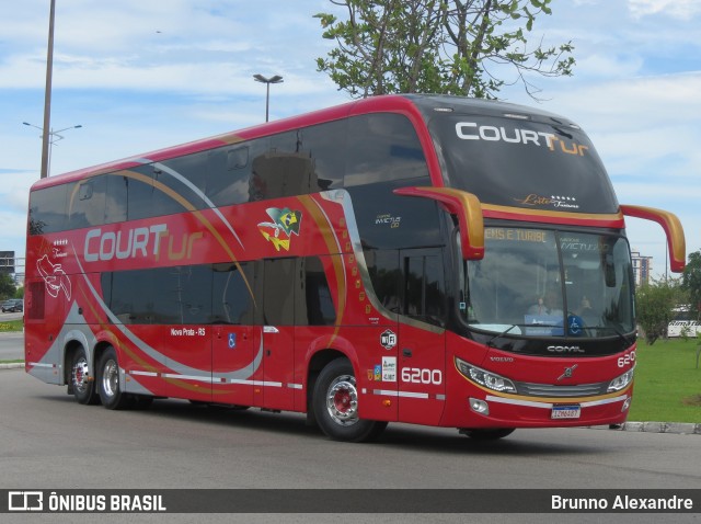 Court Tur - Court Transporte e Turismo 6200 na cidade de Florianópolis, Santa Catarina, Brasil, por Brunno Alexandre. ID da foto: 8596459.